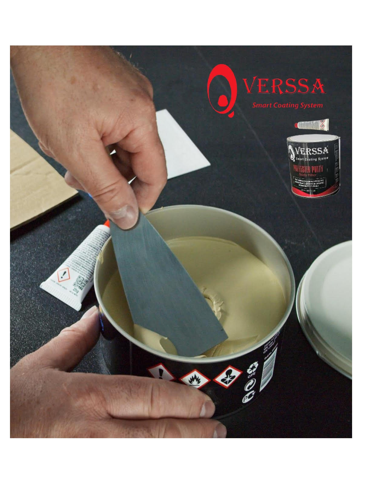 Polyester putty